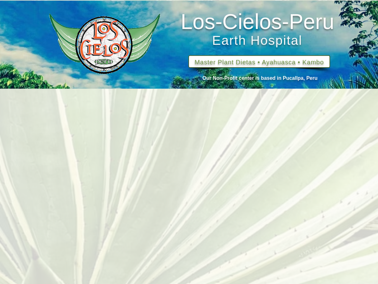 Los Cielos Peru (All Men's Retreat) website