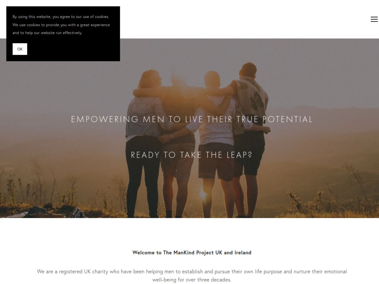ManKind Project UK & Ireland website