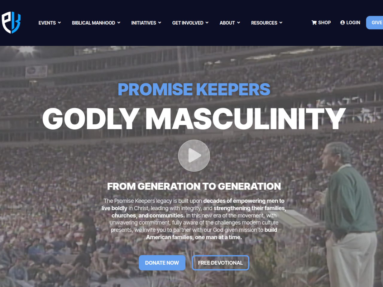 Promise Keepers website