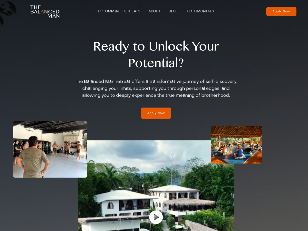 The Balanced Man website