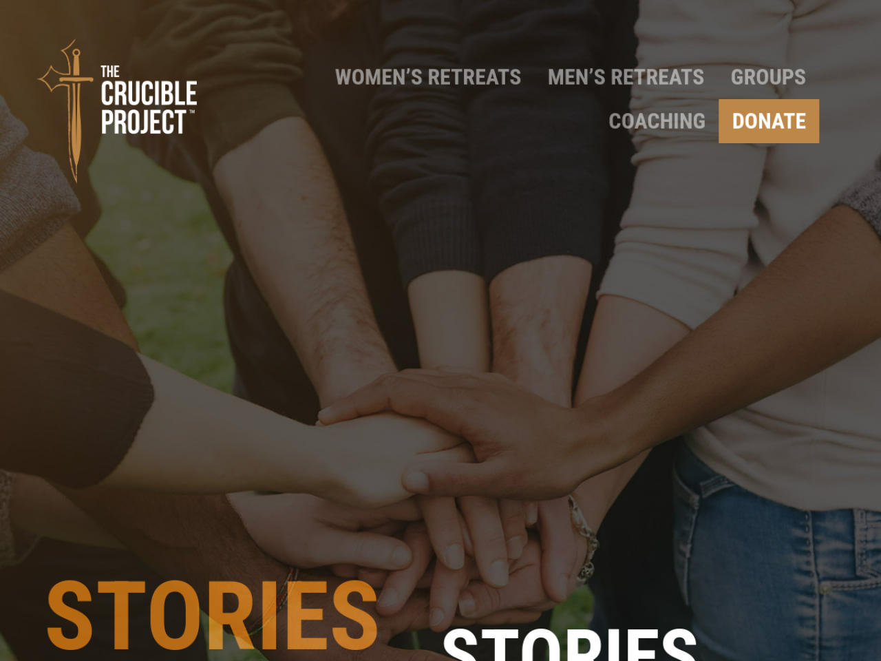 The Crucible Project website