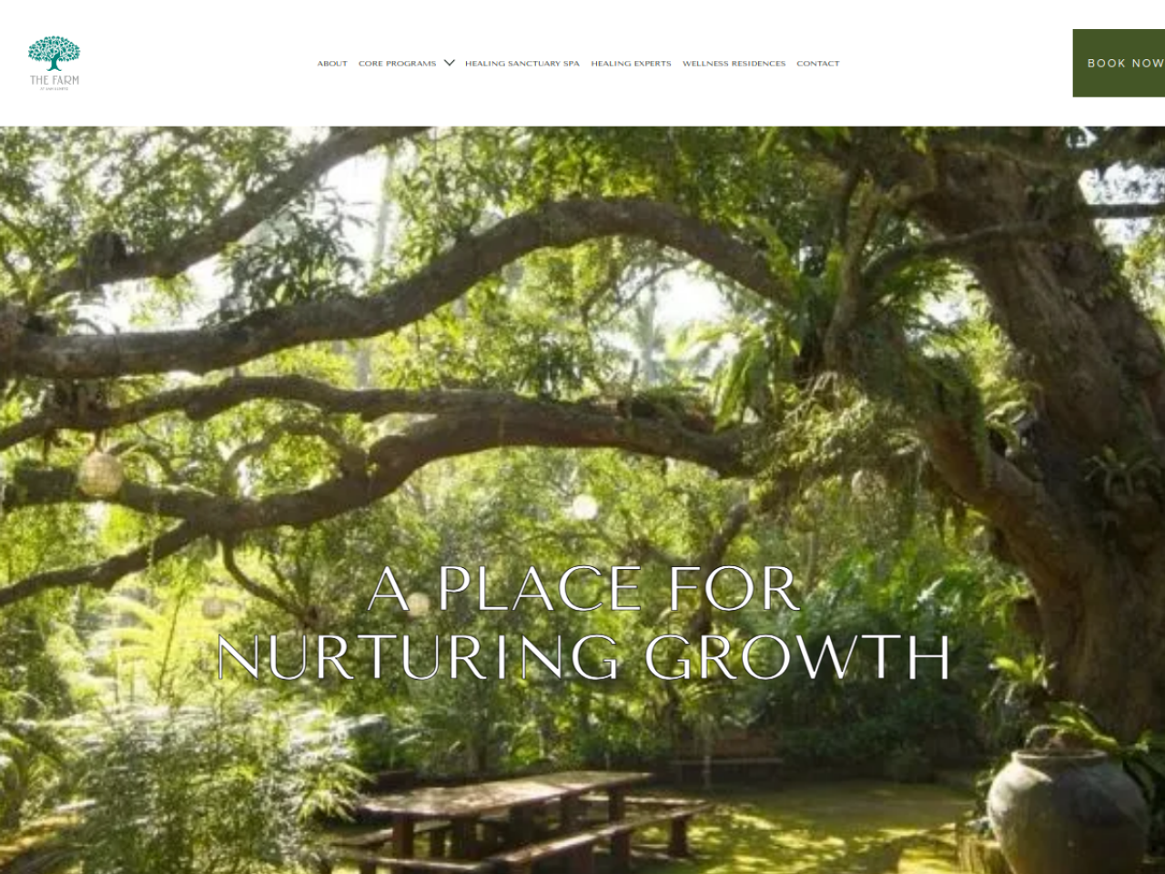 The Farm at San Benito website