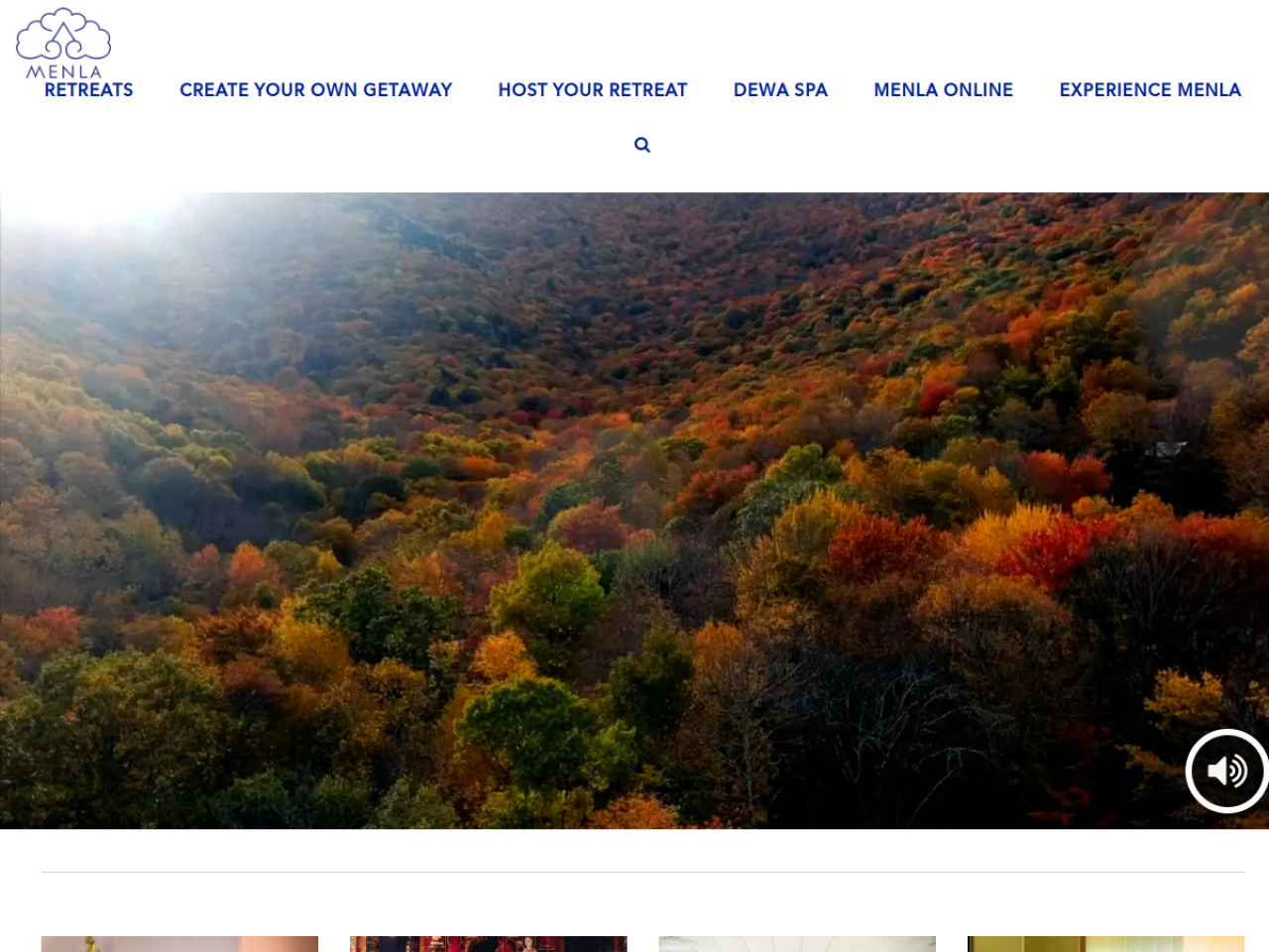 Wisdom Warriors Retreat (Menla) website